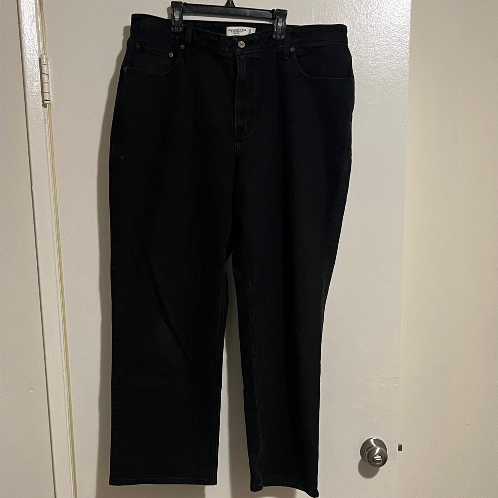 Abercrombie & Fitch High Rise Black Jeans